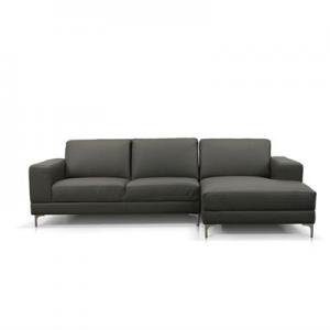 Wilson Grey 3 Seater Left Chaise